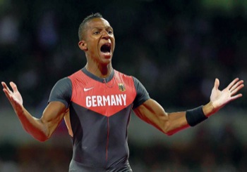 Der Stabhochspringer Raphael Holzdeppe (22) hat bei den Olympischen Spielen in London 2012 Bronze mit 5,91 Metern geholt.